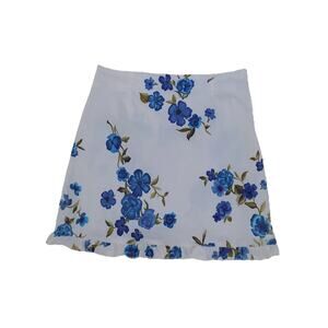 Friponne Paris skirt floral mini ruffle size 2